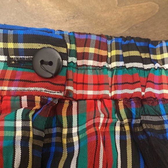Charter Club petites tartan plaid maxi skirt size 14 made in USA - Picture 4 of 6